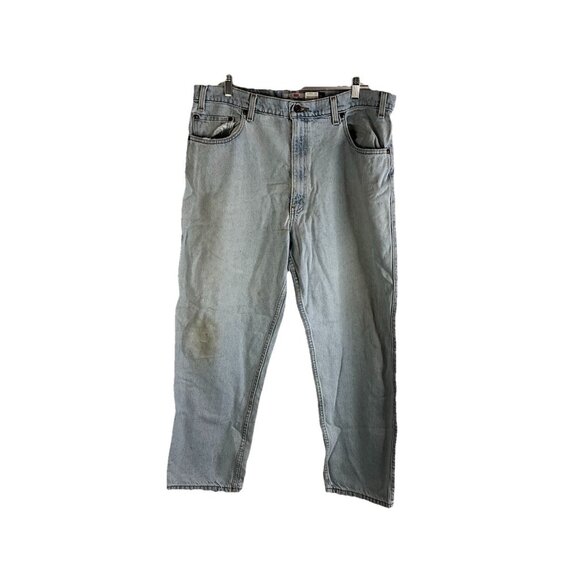 Vintage 90s Levis 540 Relaxed Fit Signature Distressed Jeans Mens 38x29